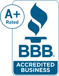 BBB Accredited Business - A+ Rated