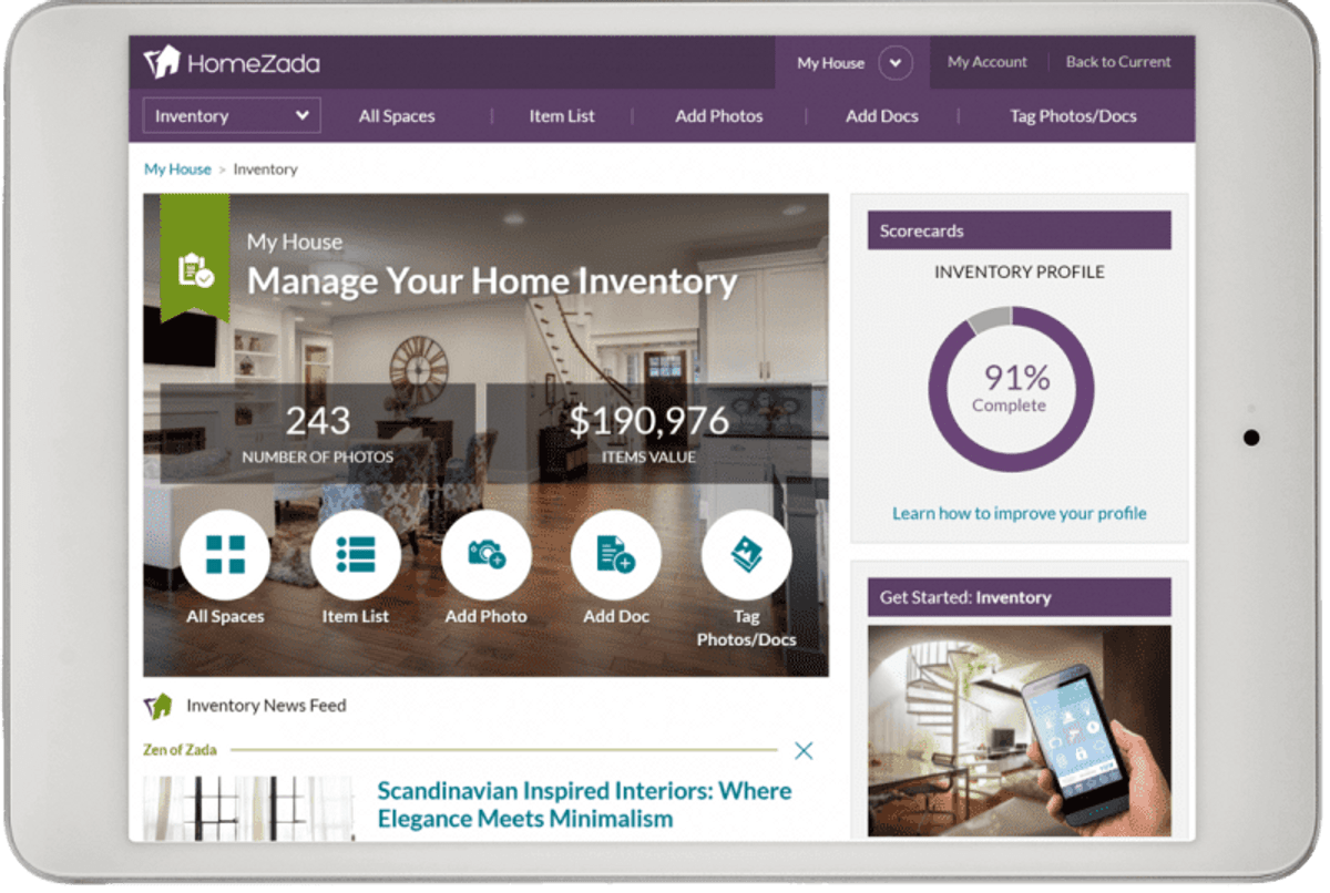 Where's your home inventory?